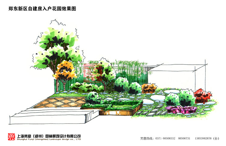 自建房屋頂花園設計